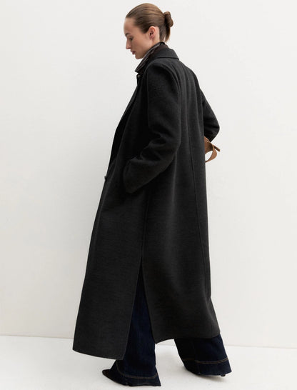 Cappotto lungo rever