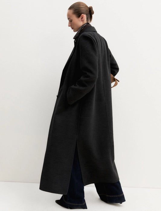 Cappotto lungo rever