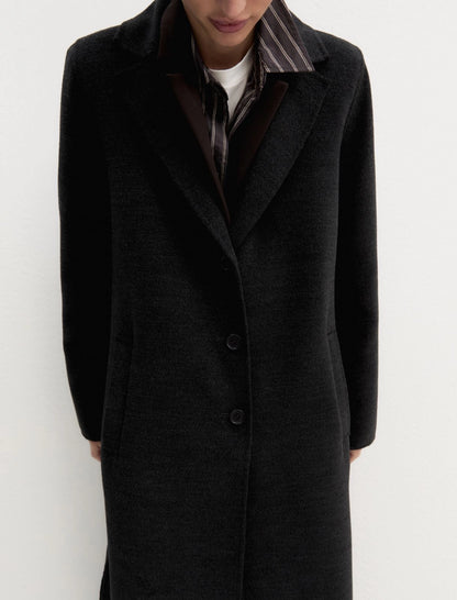 Cappotto lungo rever