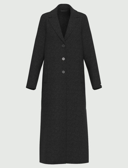 Cappotto lungo rever
