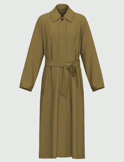 Trench tessuto tecnico