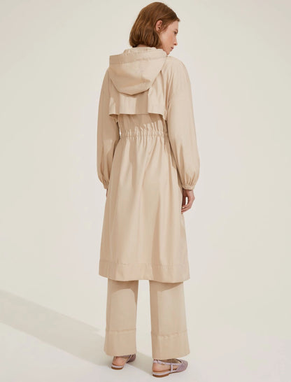 Parka lungo cappuccio