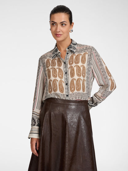 Camicia a uomo fantasia