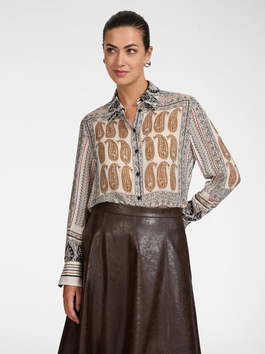 Camicia a uomo fantasia