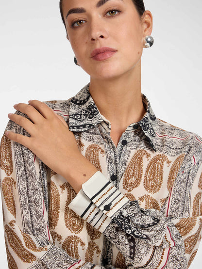 Camicia a uomo fantasia