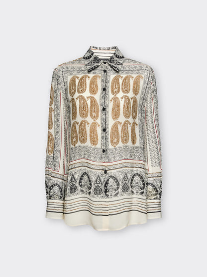 Camicia a uomo fantasia