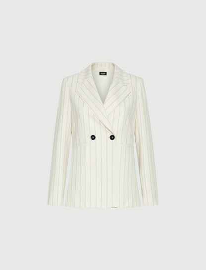 Tailleur pantalone gessato