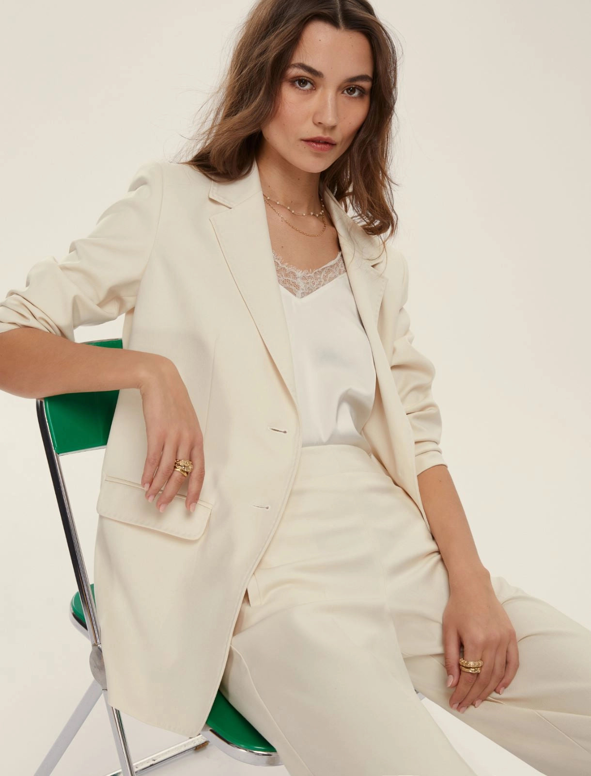 Giacca flanella stretch