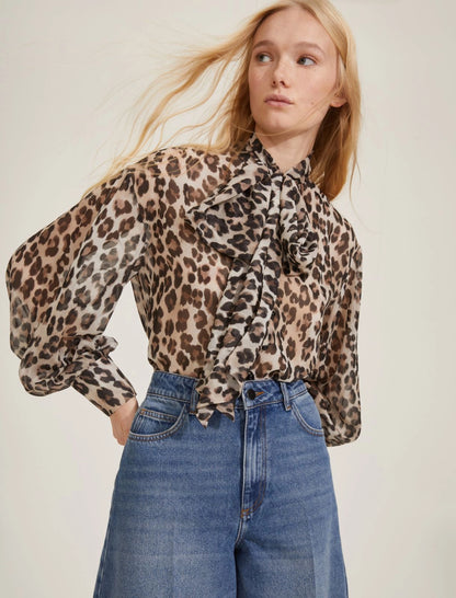 Camicia animalier
