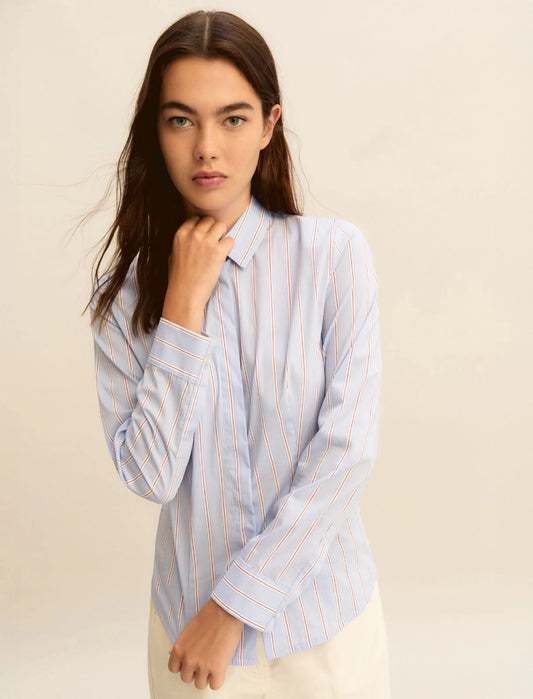 Camicia righe sagomata