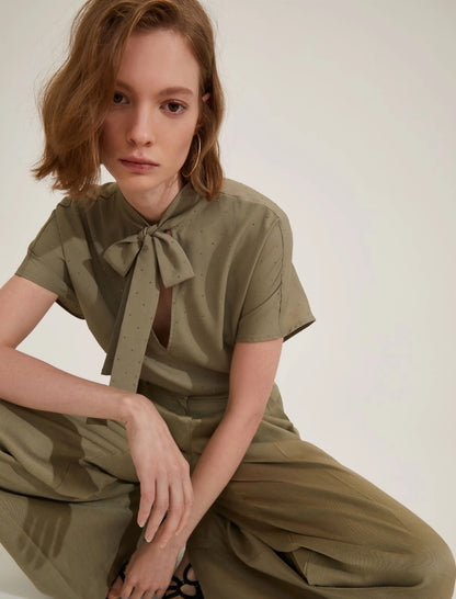 Camicia maniche scese