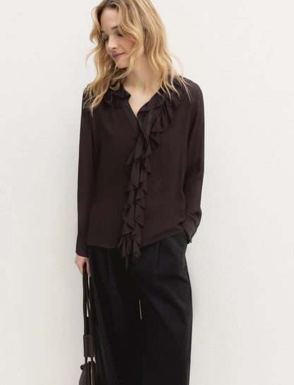 Camicia jabot