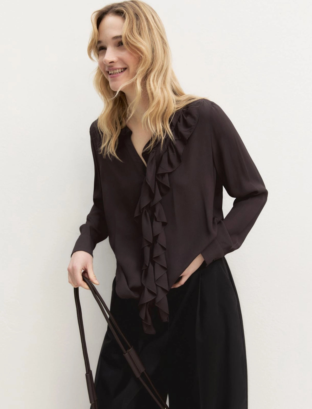 Camicia jabot