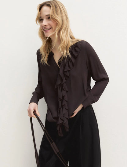 Camicia jabot