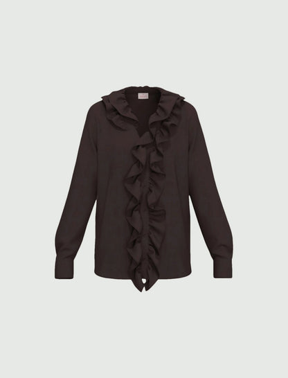 Camicia jabot