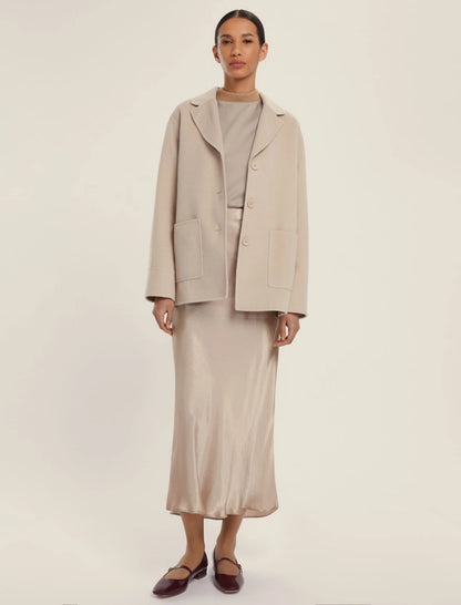 Camicia raso stretch