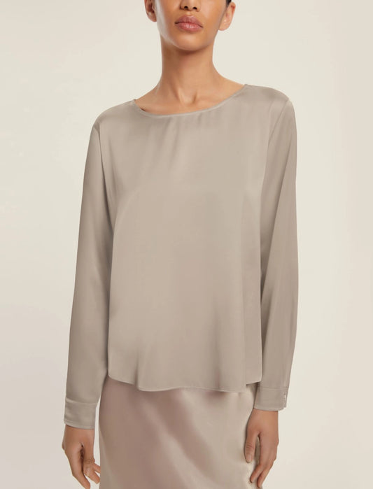 Camicia raso stretch