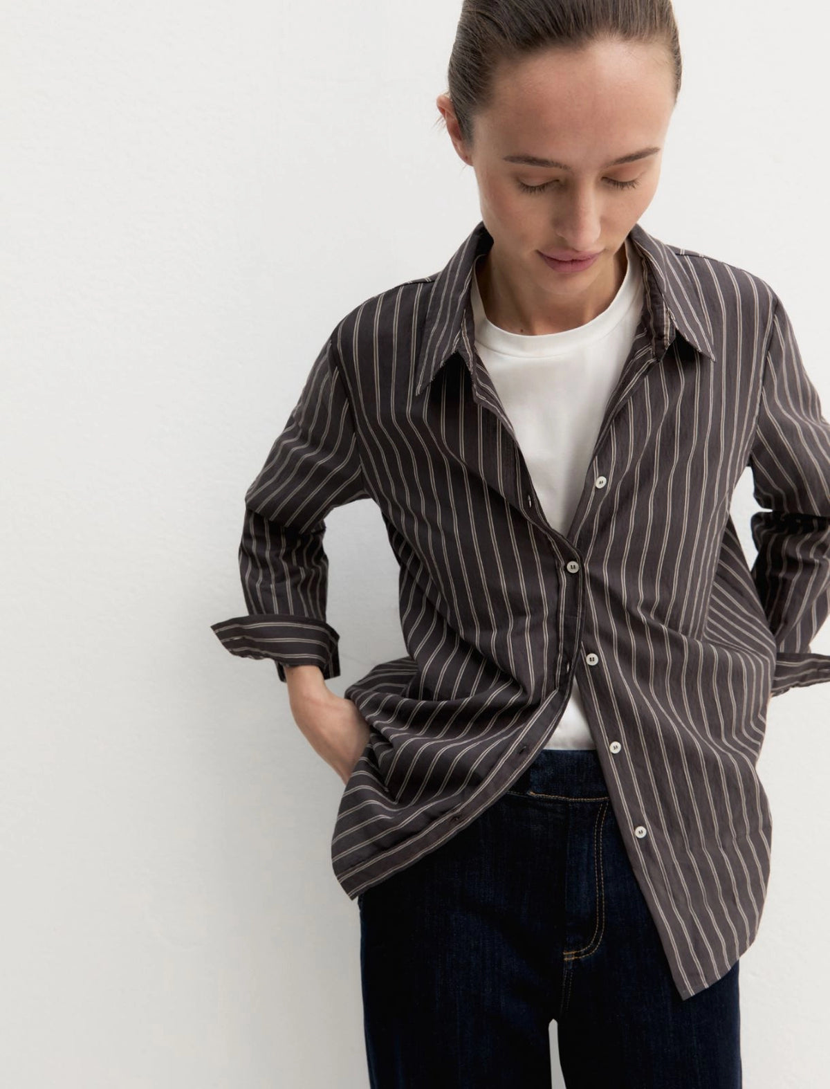 Camicia rigata