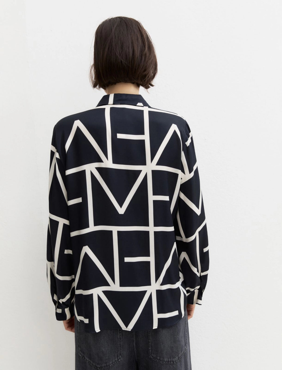 Camicia fantasia logata