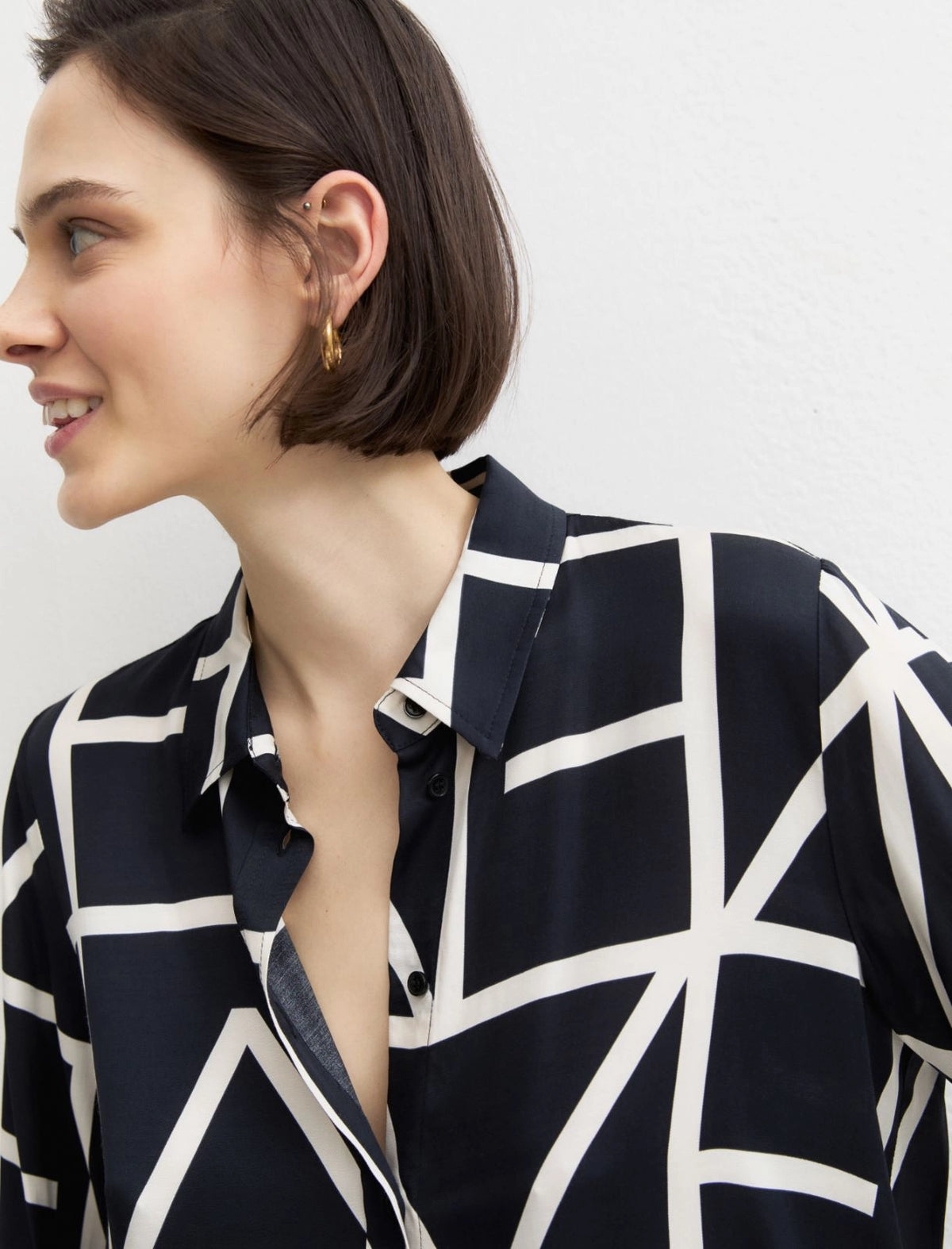 Camicia fantasia logata