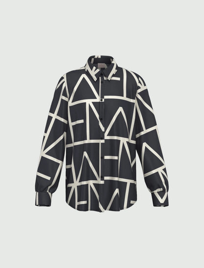 Camicia fantasia logata