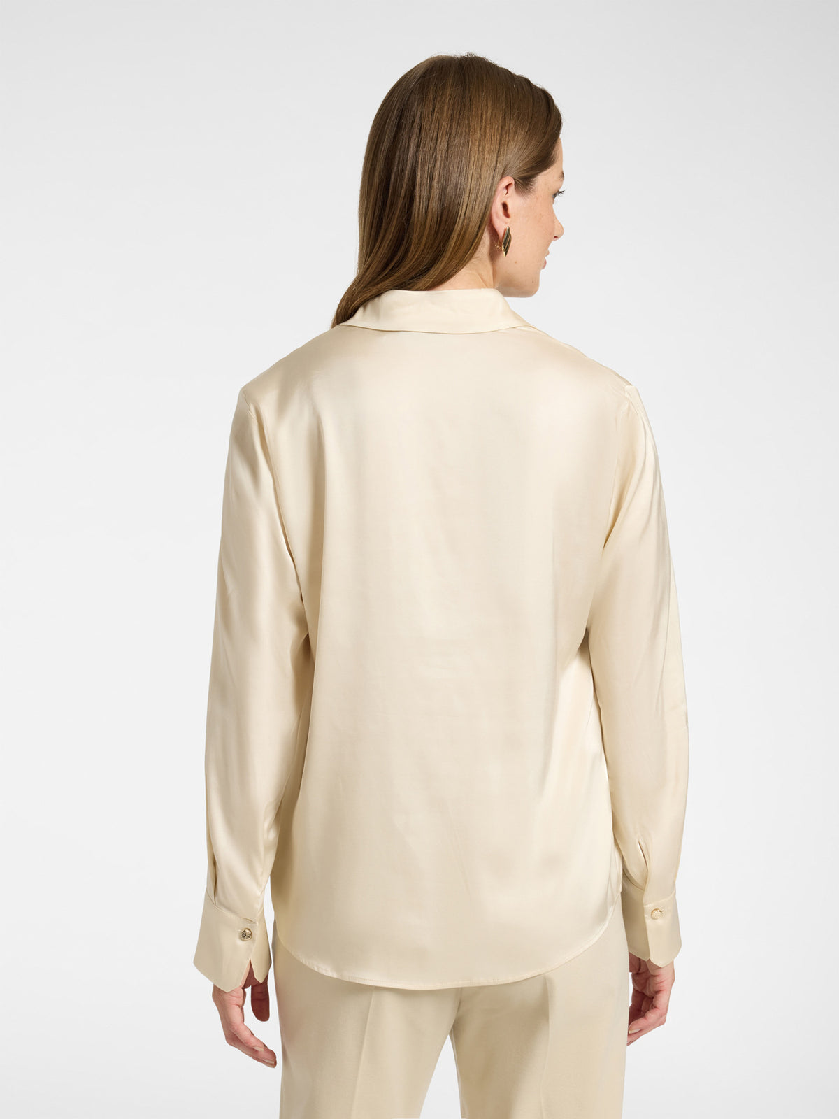 Camicia raso stretch