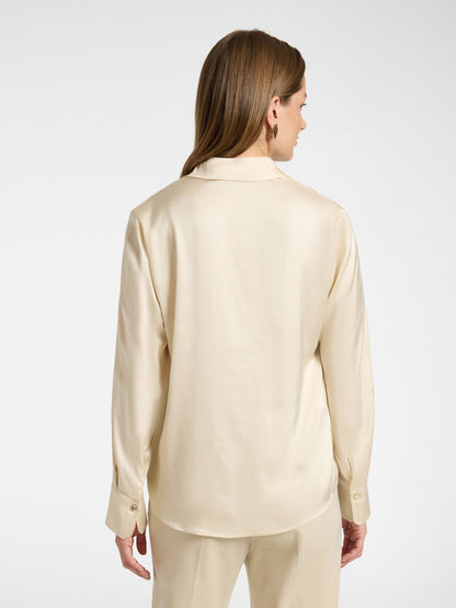 Camicia raso stretch