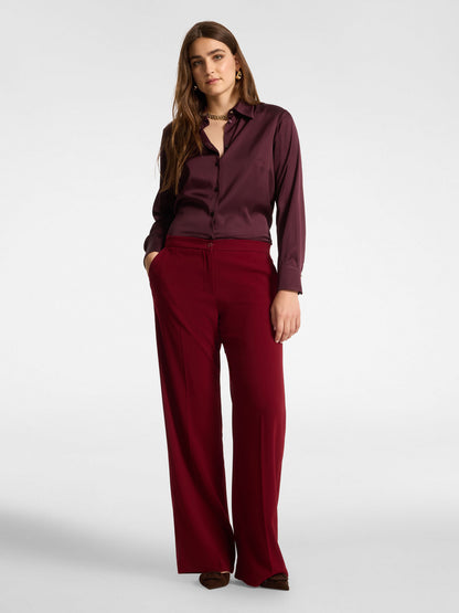 Camicia raso stretch