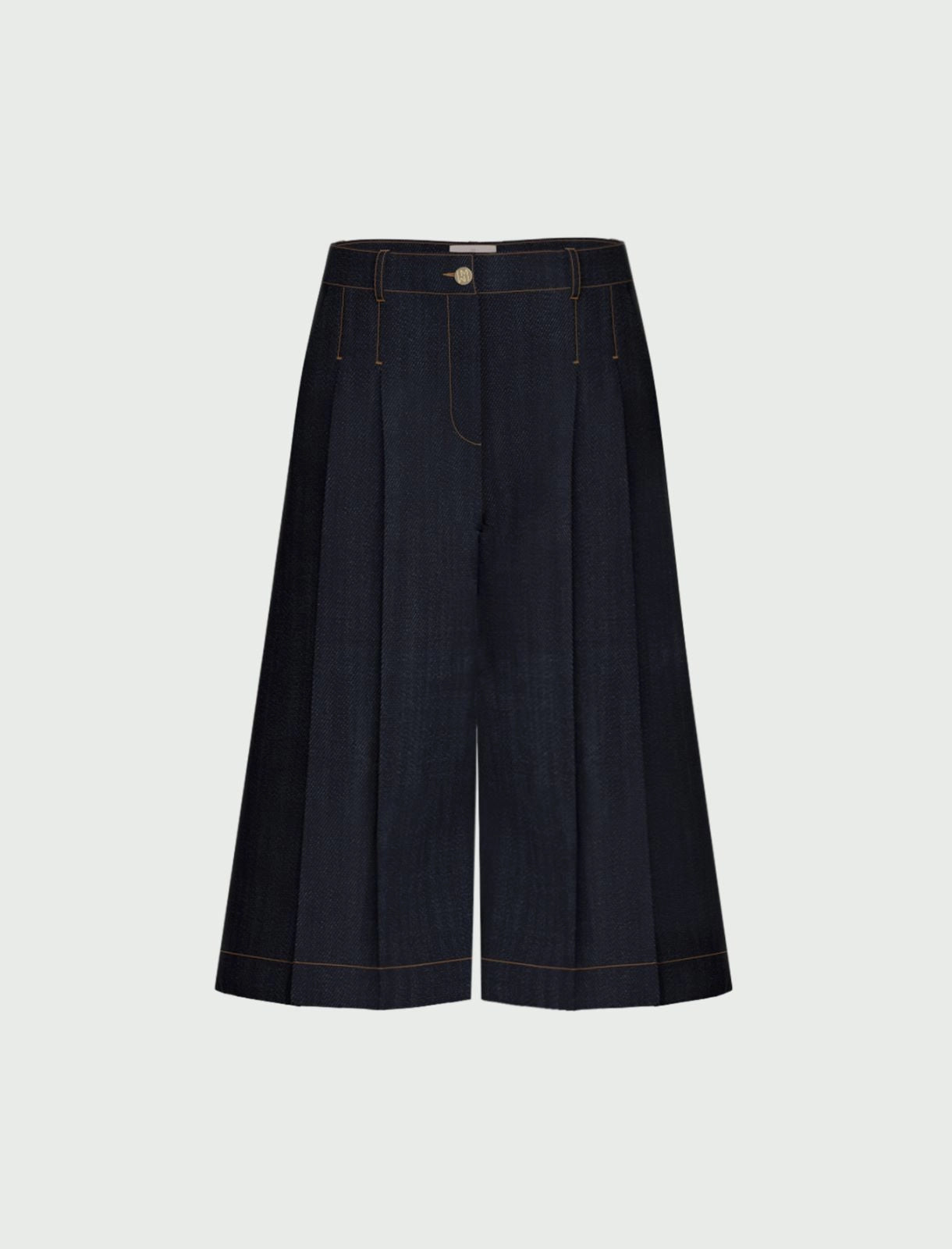 Gonna pantaloni denim