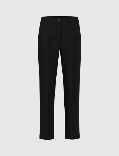 Pantaloni zip davanti