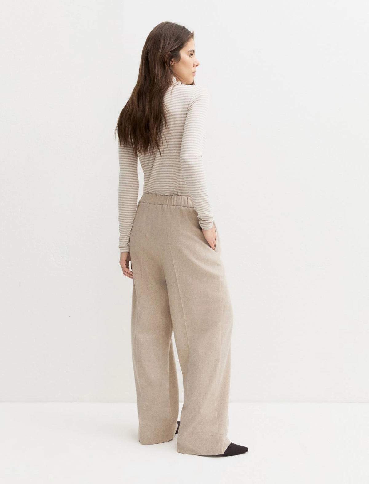 Pantaloni elastico vita