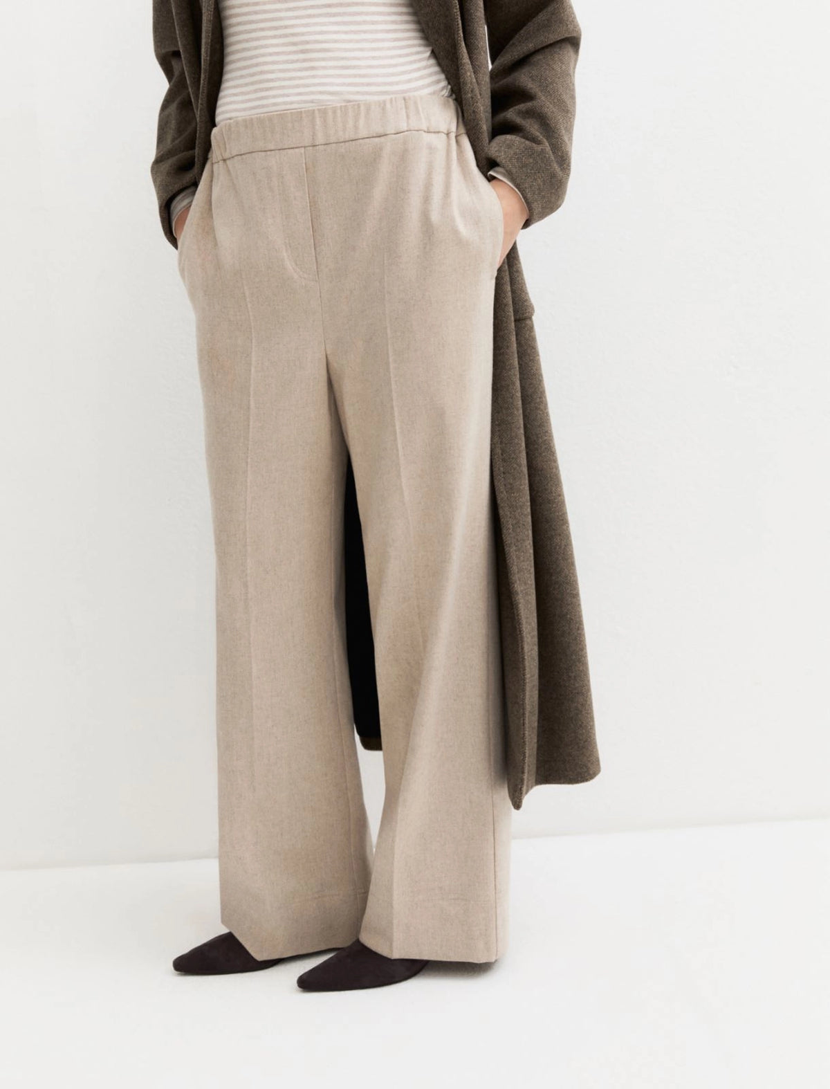 Pantaloni elastico vita