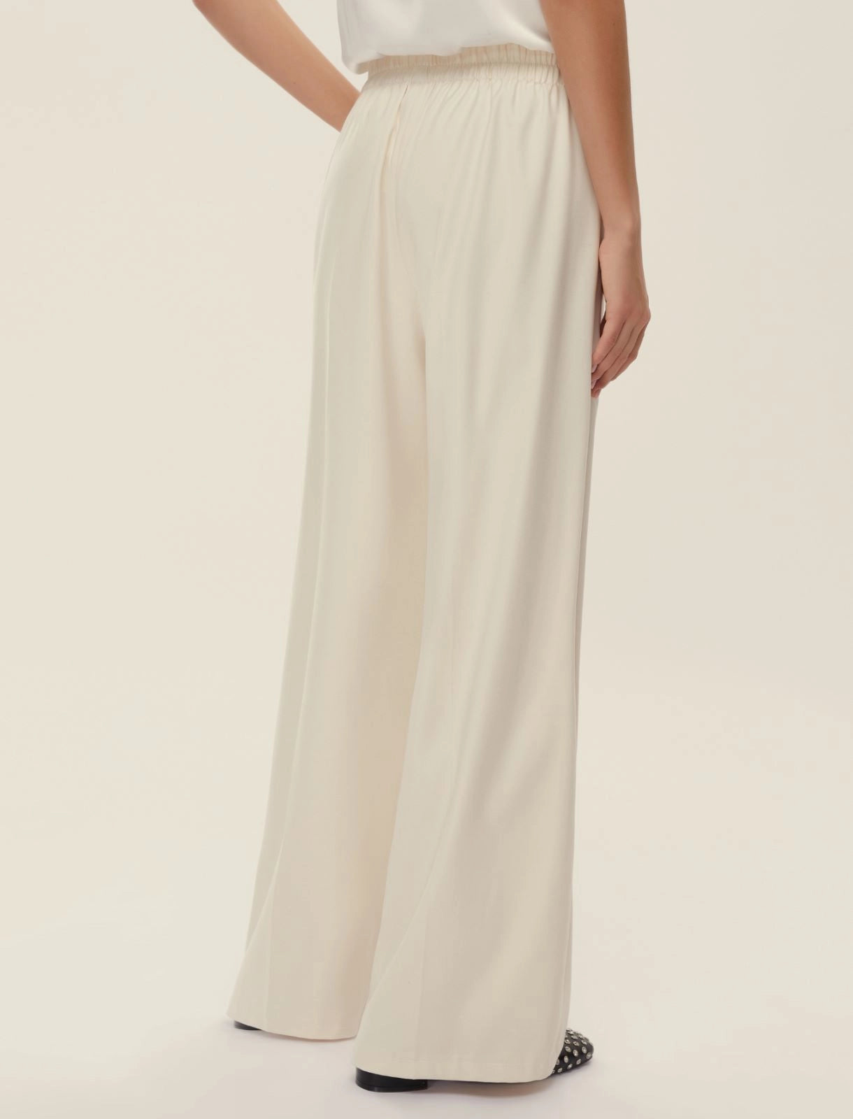 Pantaloni flanella stretch