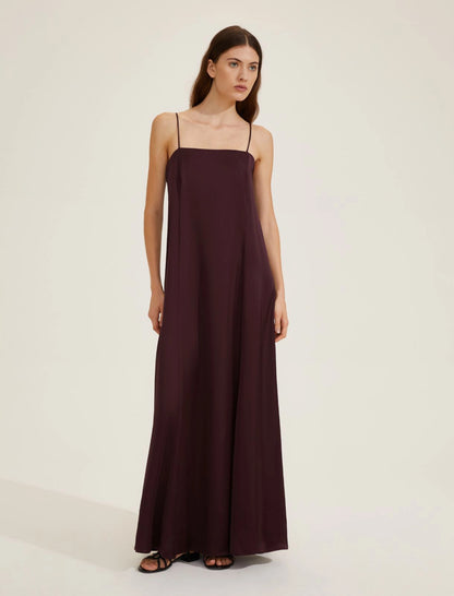 Abito lungo spallini