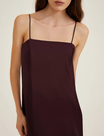 Abito lungo spallini