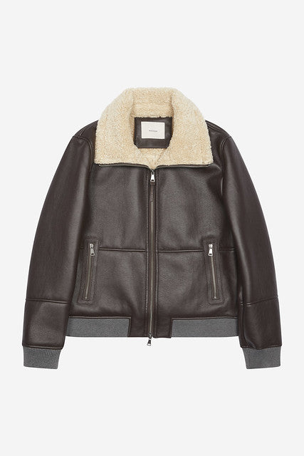 Giubbotto ecomontone polsi maglia