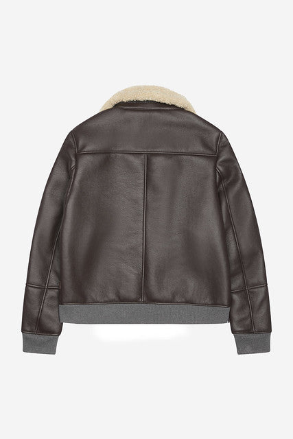 Giubbotto ecomontone polsi maglia