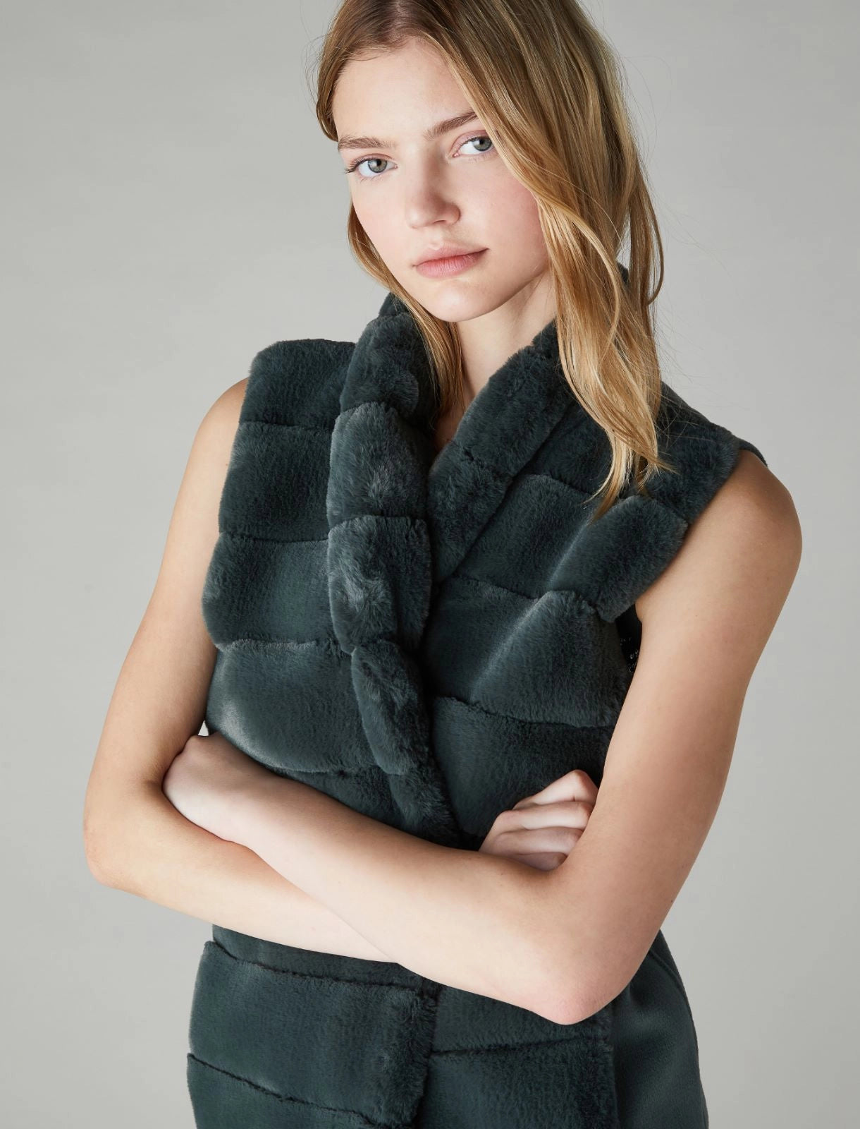 Gilet ecopelliccia