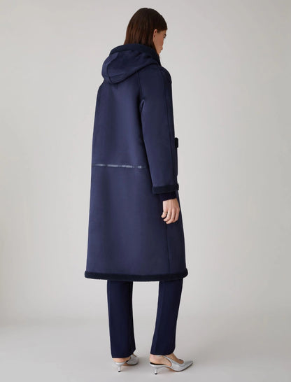 Ecomontone lungo cappuccio