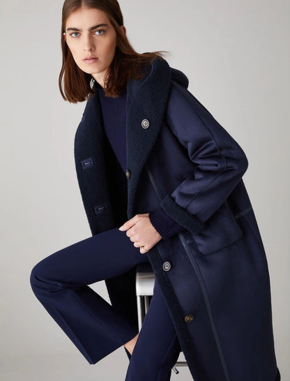 Ecomontone lungo cappuccio