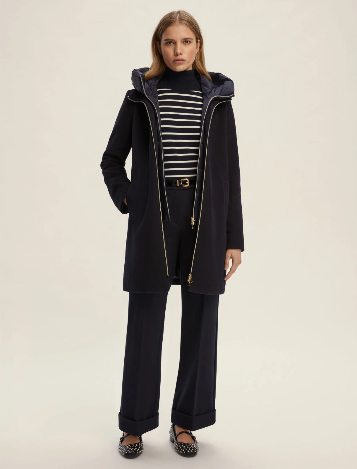 Giaccone finto interno