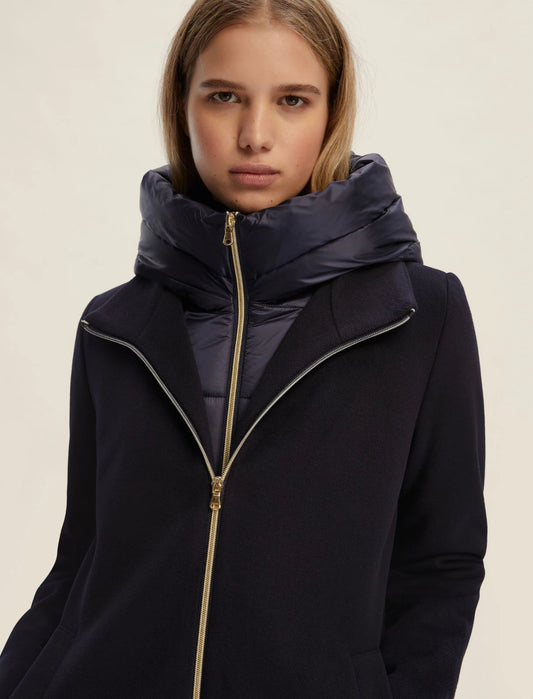 Giaccone finto interno