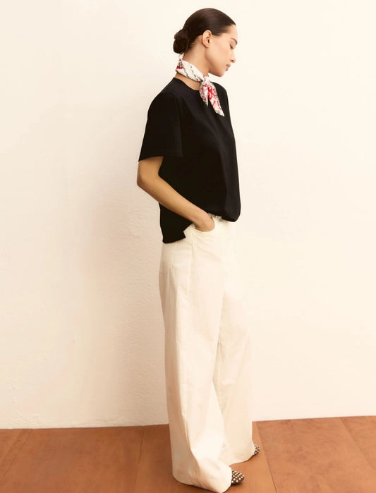 T-shirt foulard