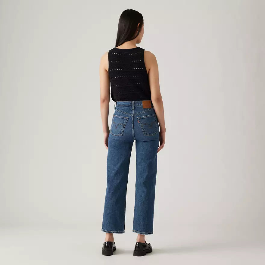 Jeans Ribcage straight ankle