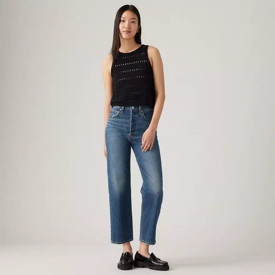 Jeans Ribcage straight ankle