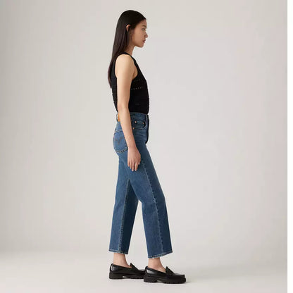 Jeans Ribcage straight ankle