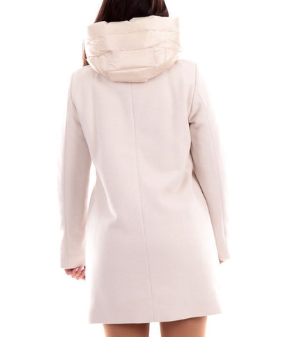 Giaccone finto interno cappuccio