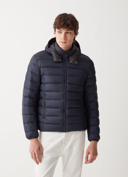 Piumino cappuccio staccabile