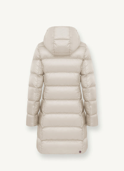 Piumino 3/4 cappuccio