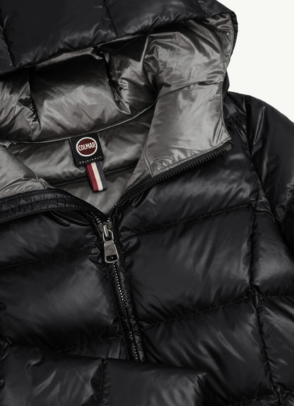 Piumino 3/4 cappuccio